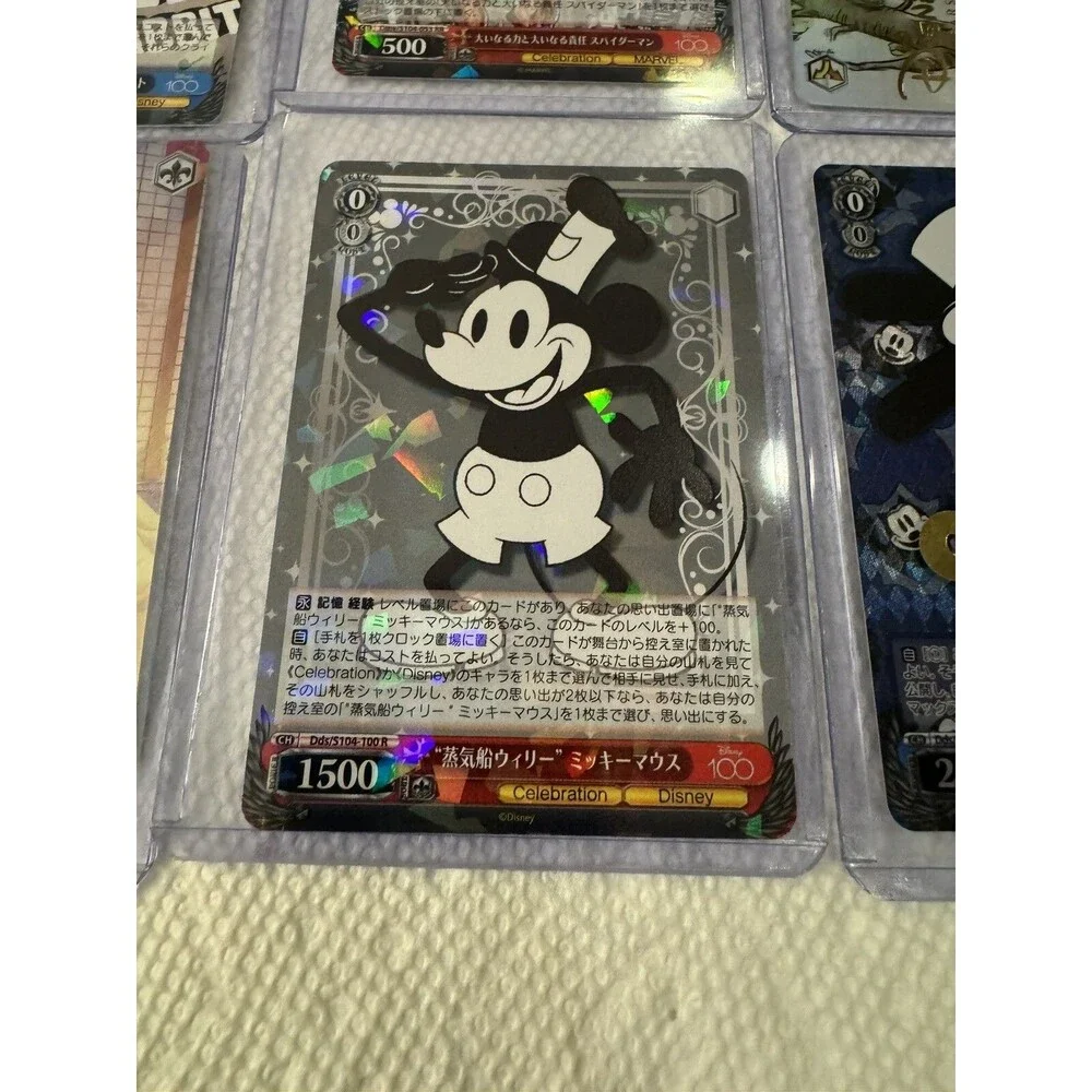 2023 WEISS SCHWARZ JAPAN DISNEY 100 MICKEY MOUSE STEAMBOAT WILLIE DdsS104